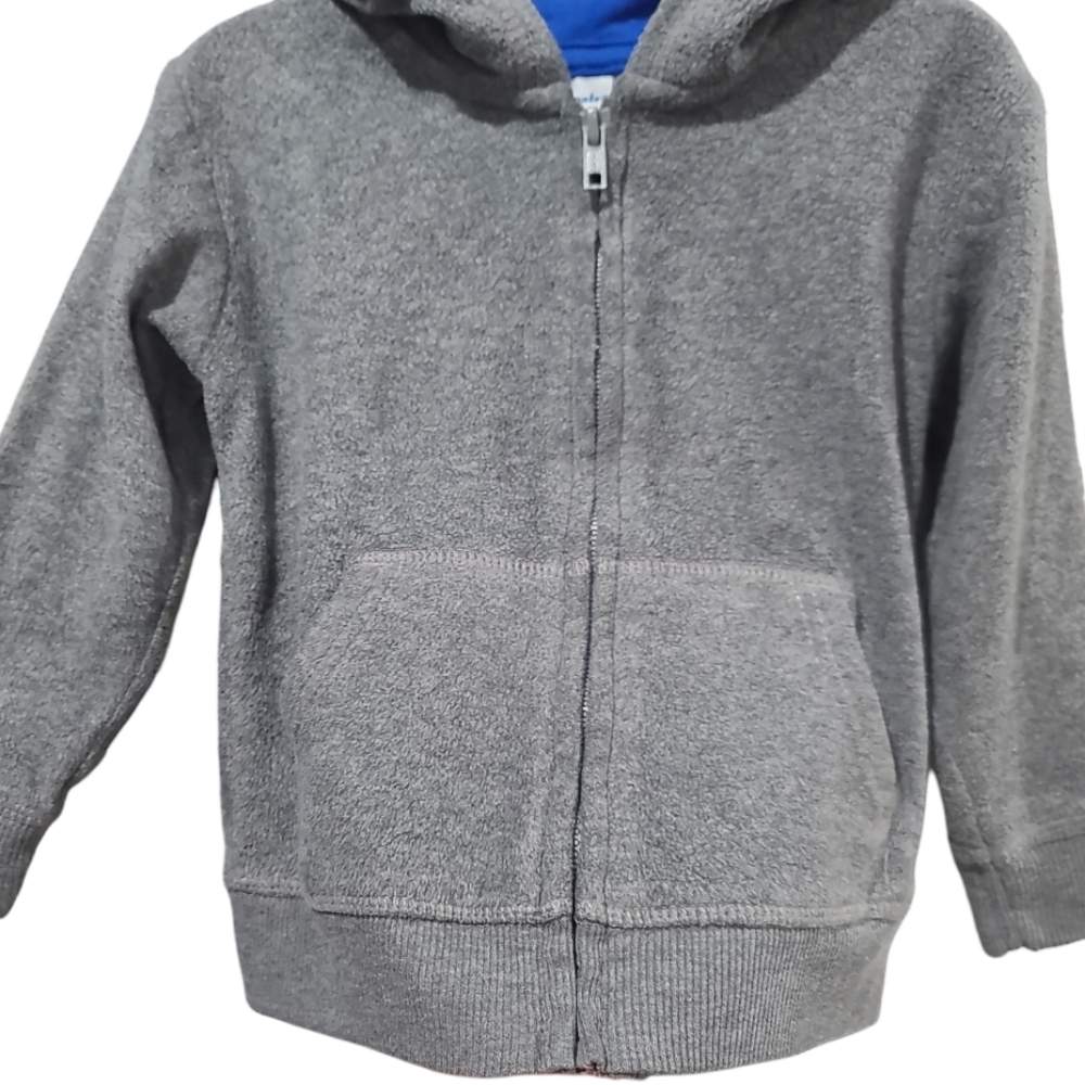 OLD NAVY/ Garanimals Kids Quilted Grey Hoodie Jacket And Sweater Size 12-18M, 2T - Picture 9 of 13